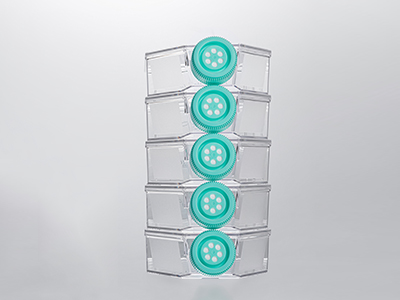 0.22μm疏水濾膜蓋，通氣阻水，高效阻菌；