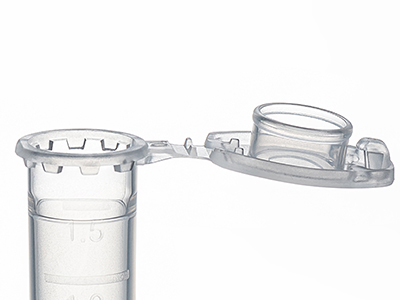 管蓋鎖扣設計，有效避免意外開蓋、防止樣品蒸發(fā)等，確保操作安全性