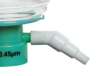 傾斜軟管接頭設計，連接真空管路更為便捷